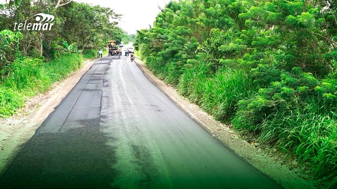 Avance en la infraestructura vial de Esmeraldas