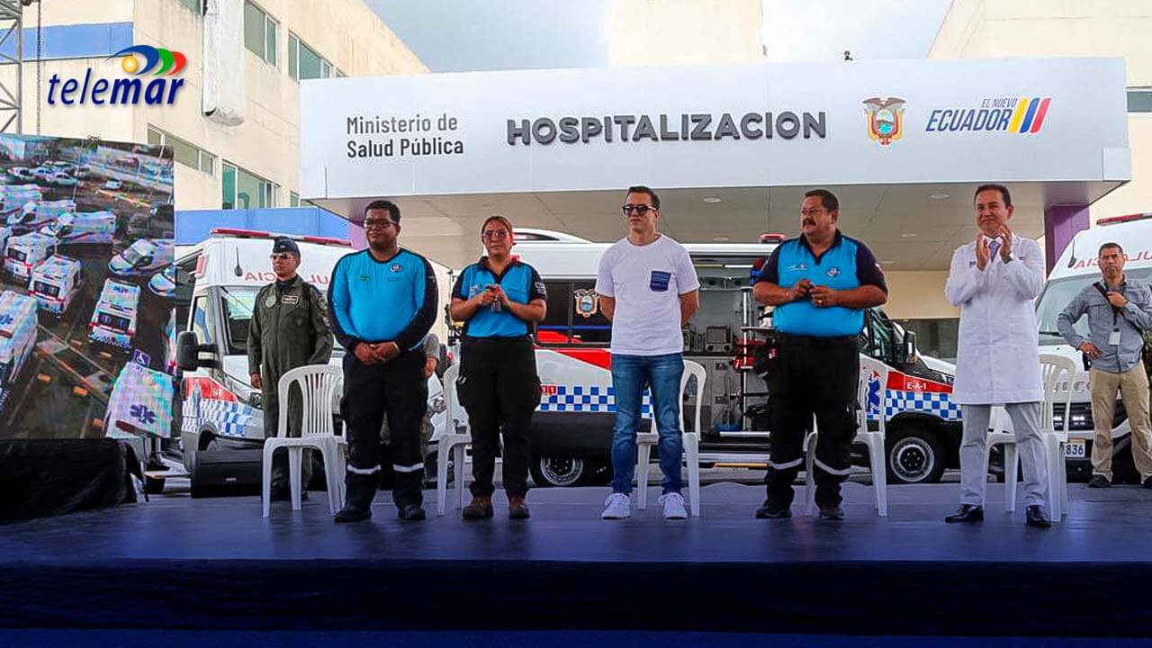 Gobierno Nacional fortalece atención prehospitalaria en Ecuador