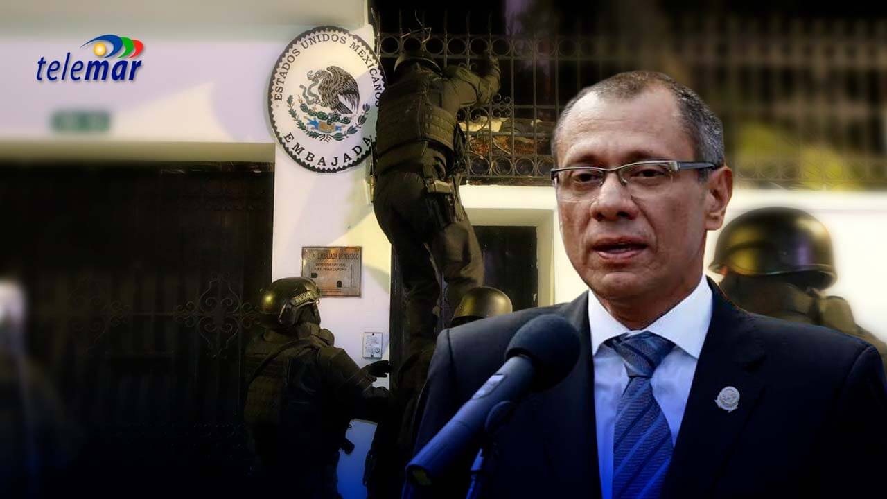 Jorge Glas es enviado a "La Roca" tras su arresto en la embajada mexicana