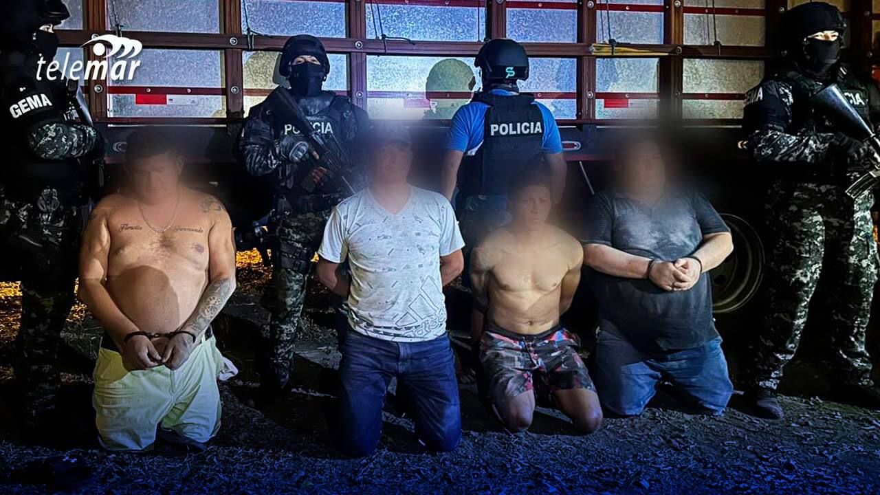 Incautación de Más de una Tonelada de Cocaína, en Manta