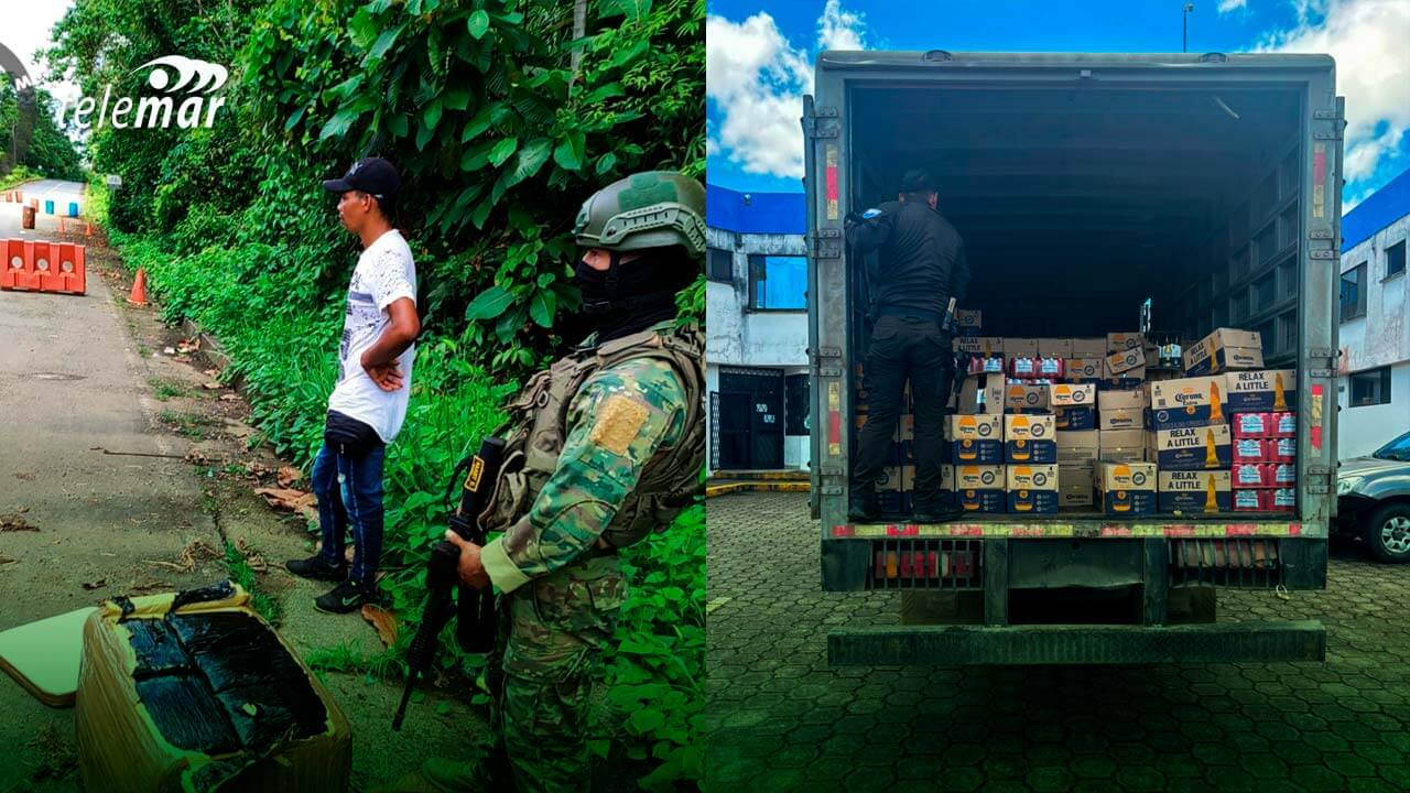 Fuerzas Armadas Incautan Drogas y Contrabando en San Lorenzo
