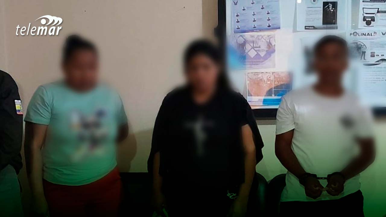 Operativo Policial en Esmeraldas Detiene a Tres Extorsionadores en Flagrancia