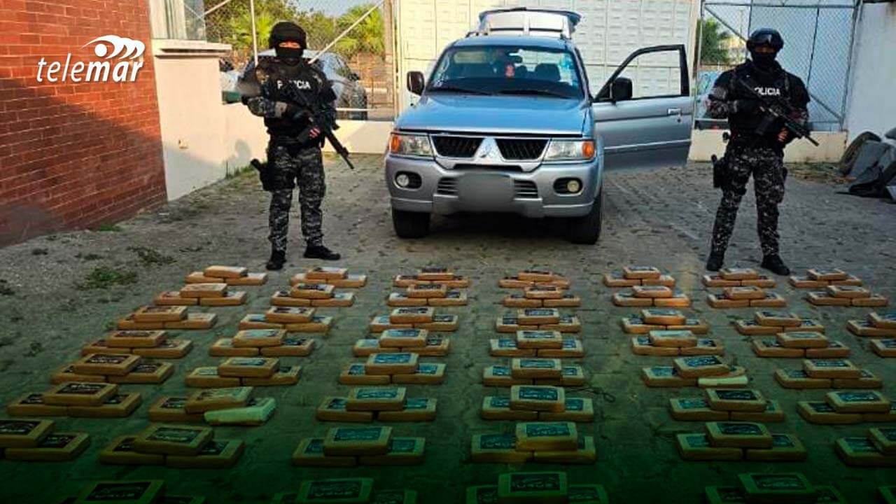 En Operativo Urus se incauto de 160 kg de cocaina en Montalvo