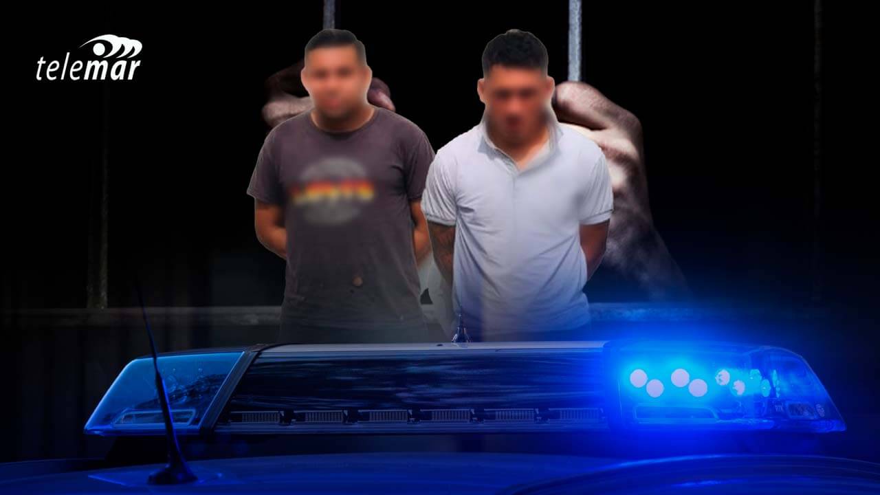 La Policía Nacional aprehende a dos implicados en extorsión en Guayaquil