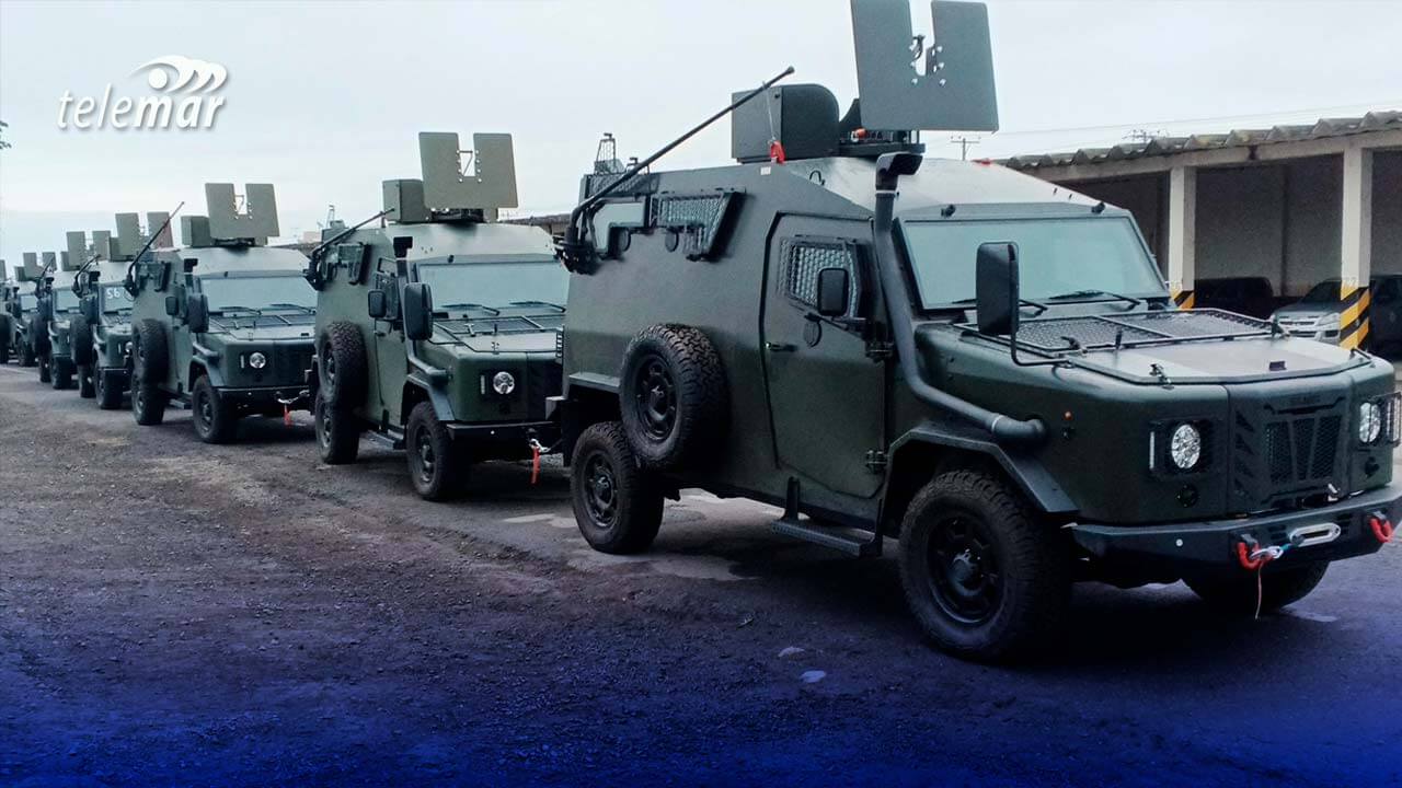 Ejército fortalece la seguridad en El Oro con nuevos vehículos tácticos