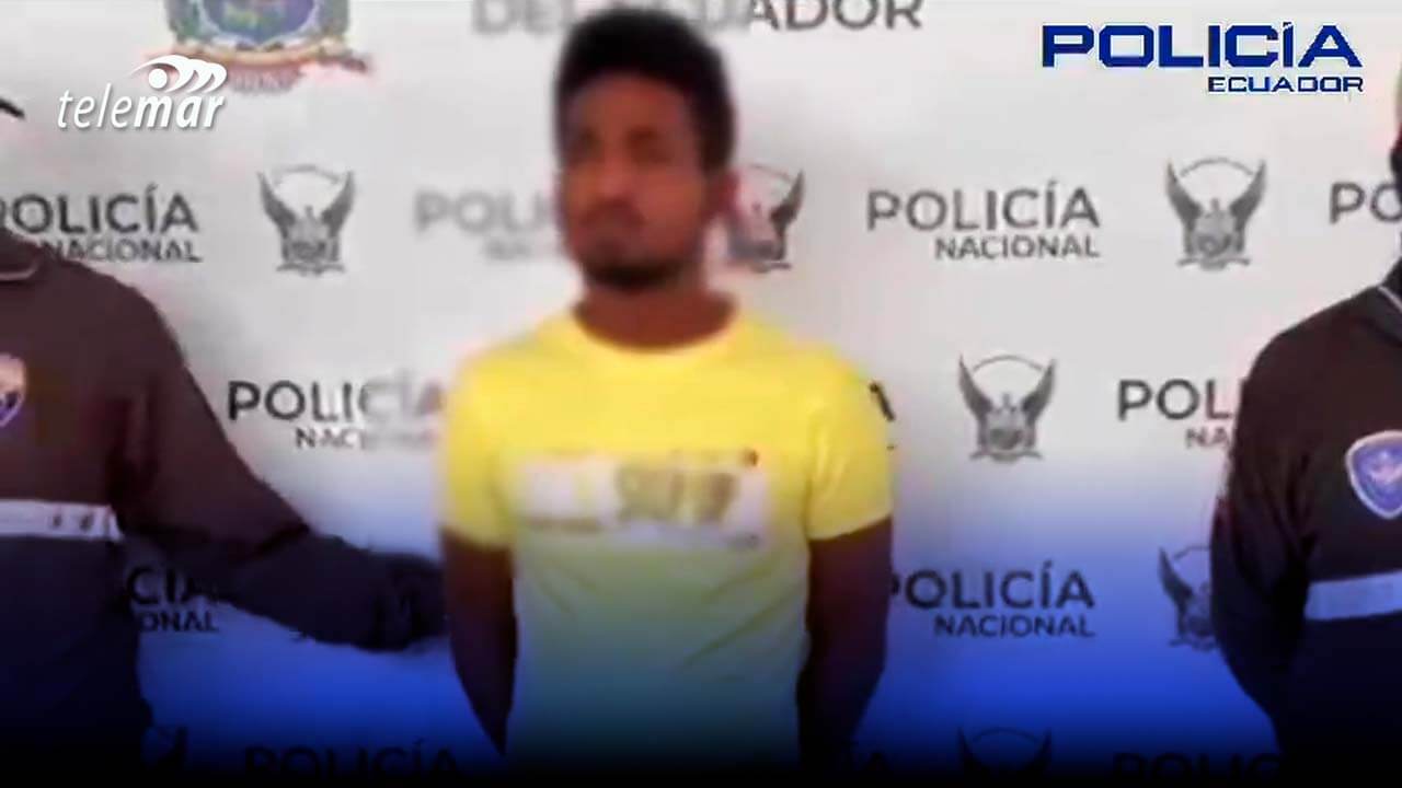 Policía recaptura en Esmeraldas a peligroso reo que escapó de cárcel en Manabí