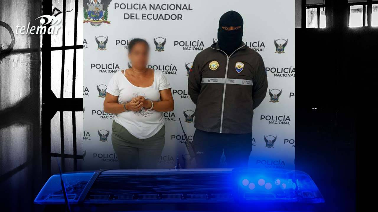 Presunta autora intelectual de asesinato es detenida en Atacames