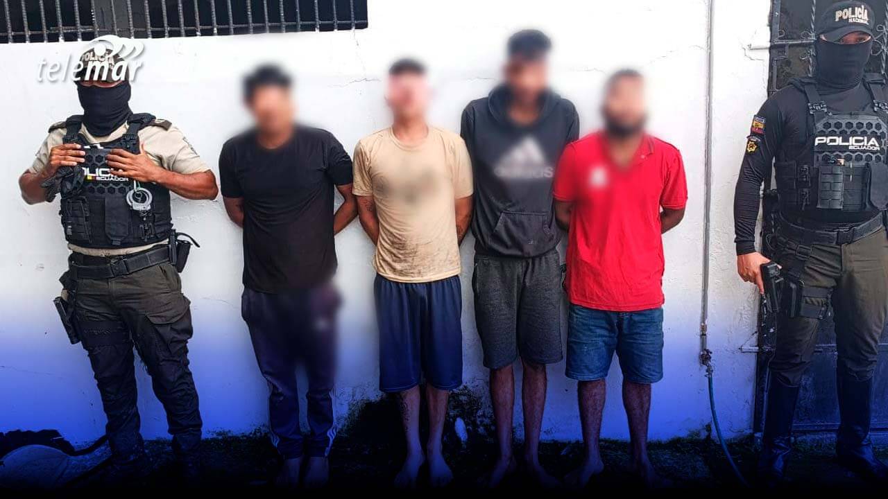 Operativo en Quinindé recupera vehículos robados y captura a cuatro sospechosos