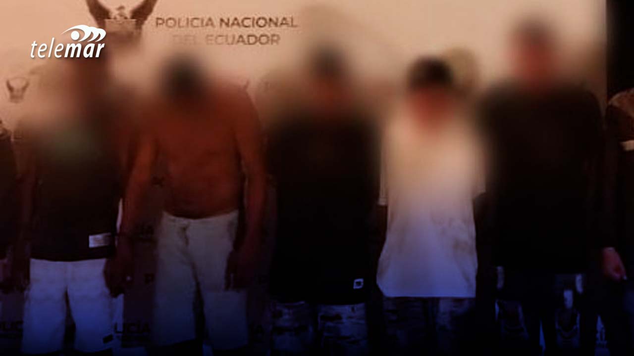 Policía incauta droga y detiene a 5 implicados en operativo en Esmeraldas