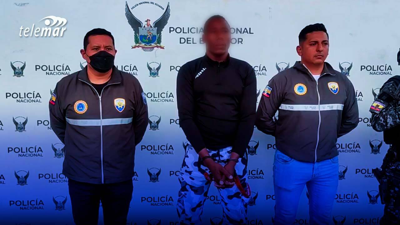 Alias “La Tuta” es capturado en Esmeraldas durante operativo Fénix 136