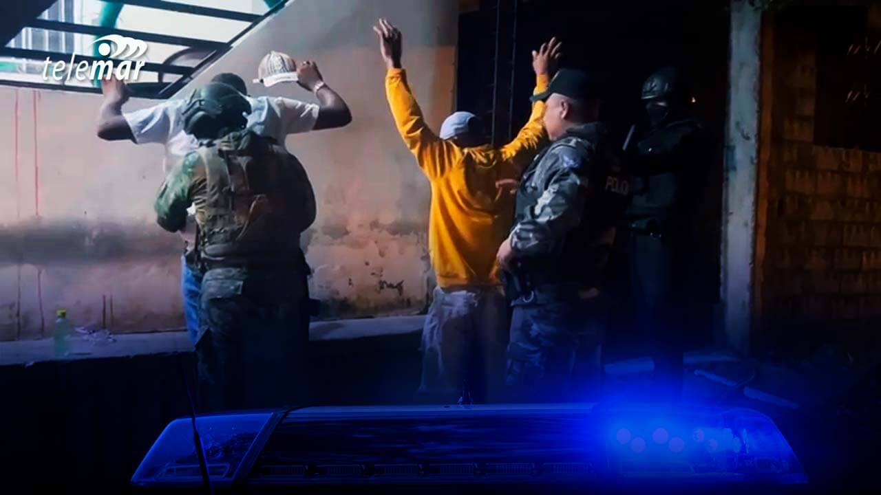 Bloque de seguridad intensificó operativos nocturnos en Esmeraldas
