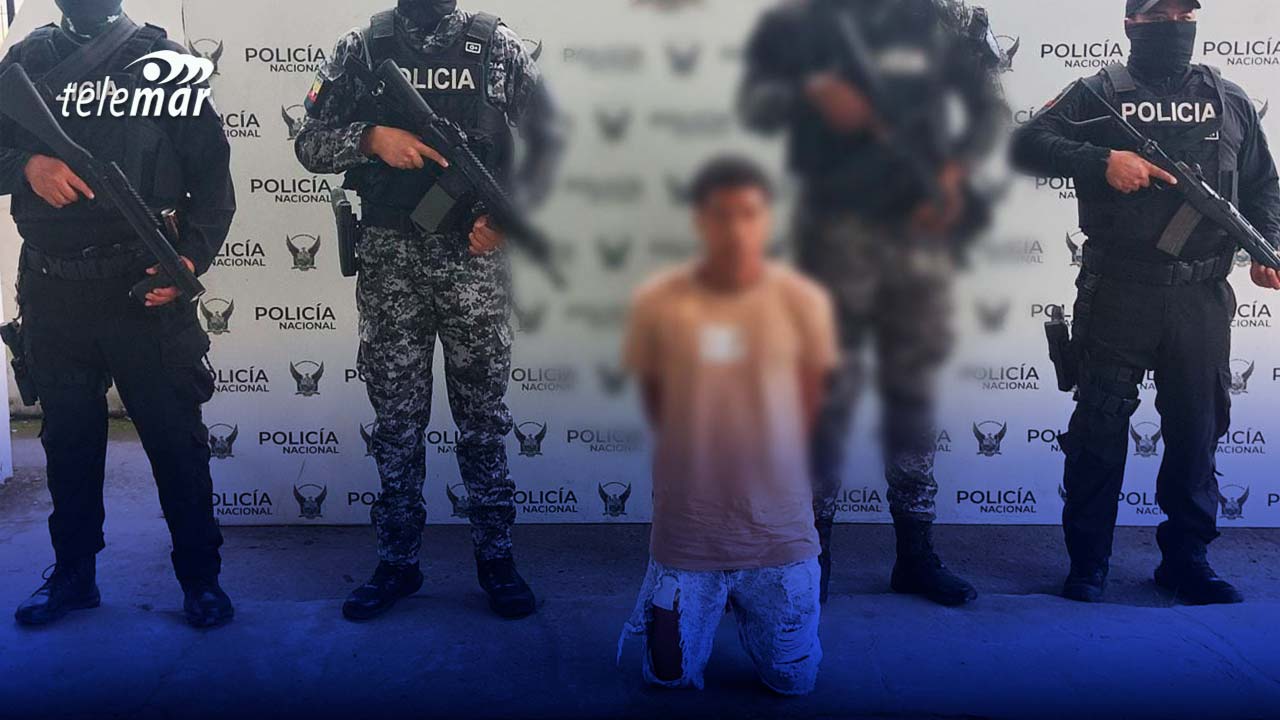 Capturan a presunto integrante de GDO "Los Gansters" por secuestro en Esmeraldas