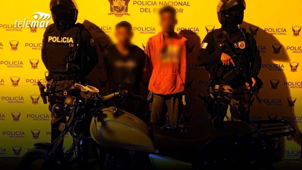 ¡Delincuentes detenidos! GOM frustra asalto en pleno centro de Esmeraldas