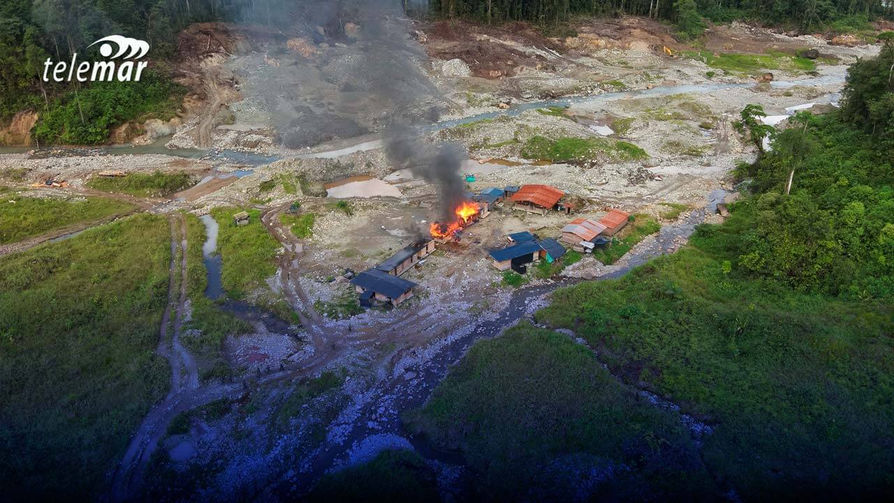 Ejército intensifica control militar contra minería ilegal en frontera norte