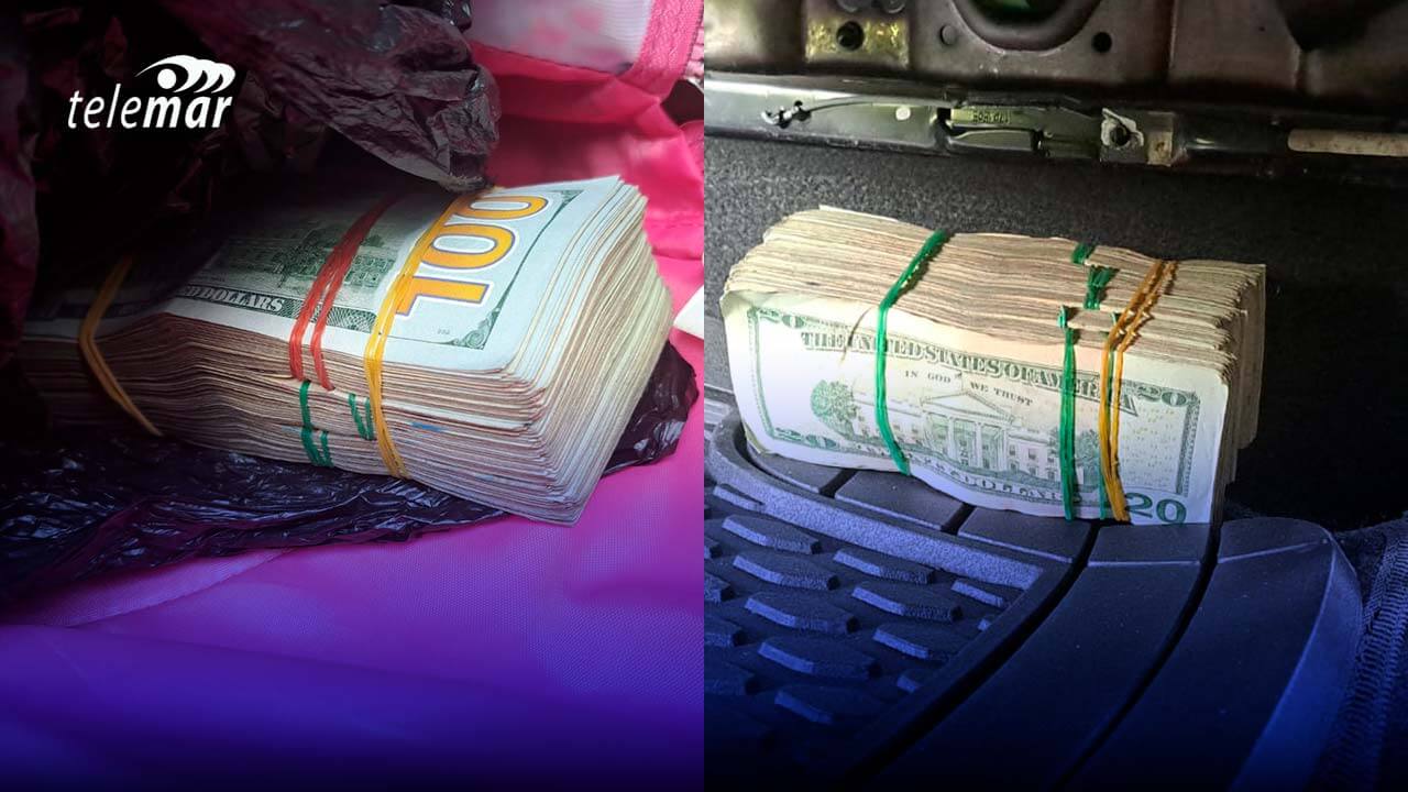 Incautan 100 mil dólares sin justificar en operativo CAMEX en Tulcán
