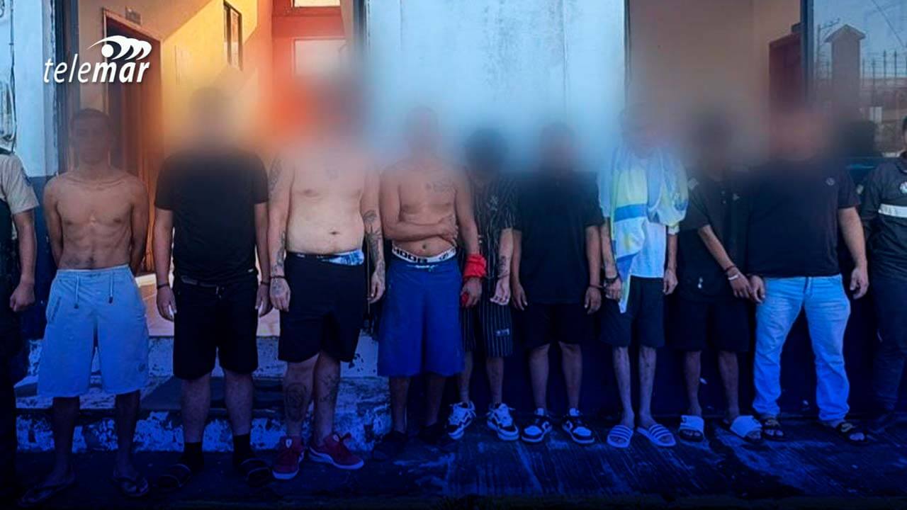 Nueve integrantes del GDO “Las Águilas” detenidos en Orellana