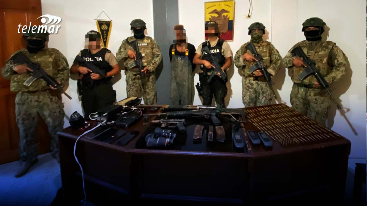 Operativo CAMEX en Sucre frustra red delictiva en zona costera de Manabí
