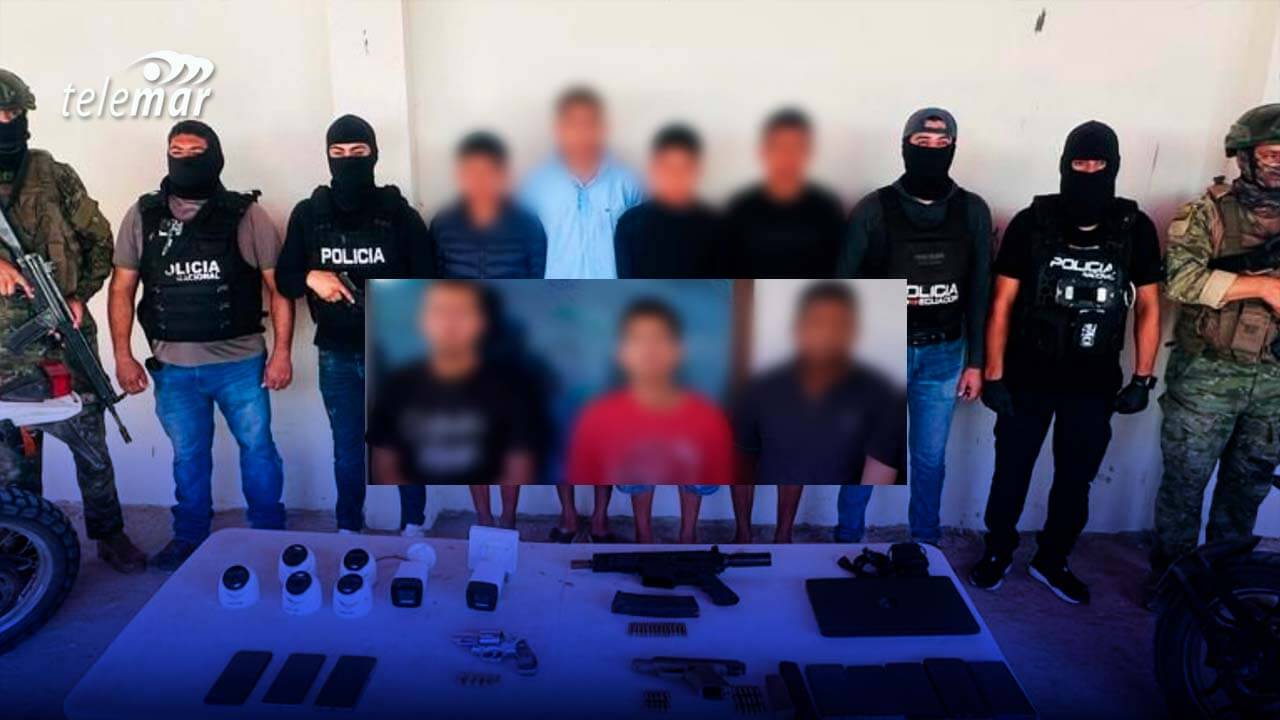 Operativo policial desmantela célula del GAO "Los Lobos" en Santa Elena