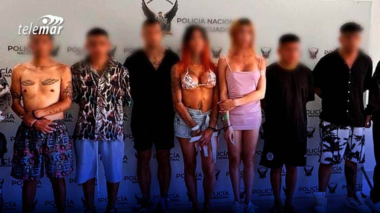 Siete detenidos por robo a domicilio en Atacames