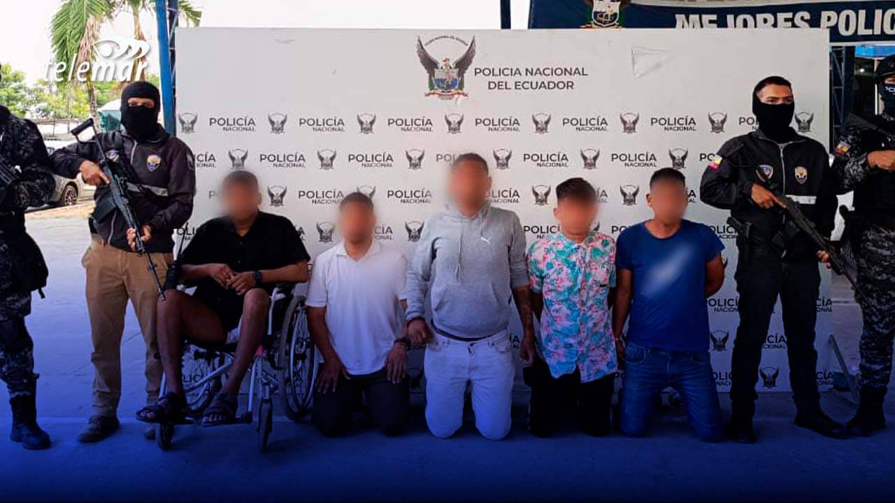Capturados cinco integrantes de “Los Lobos” por robo de vehículos