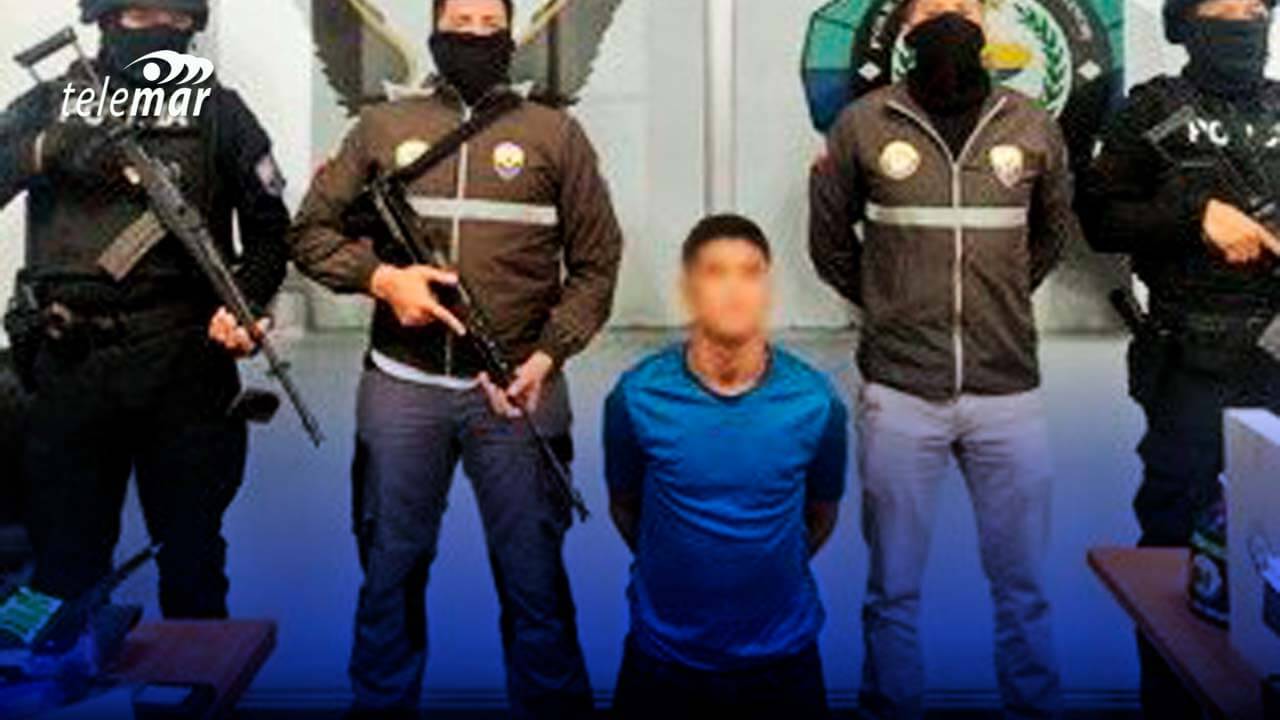 Detenido alias "El Tuerto" por asesinato en Portoviejo