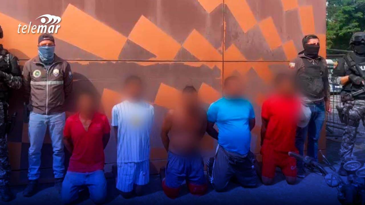 Operativo desarticula red de extorsión en El Coral, al sur de Esmeraldas