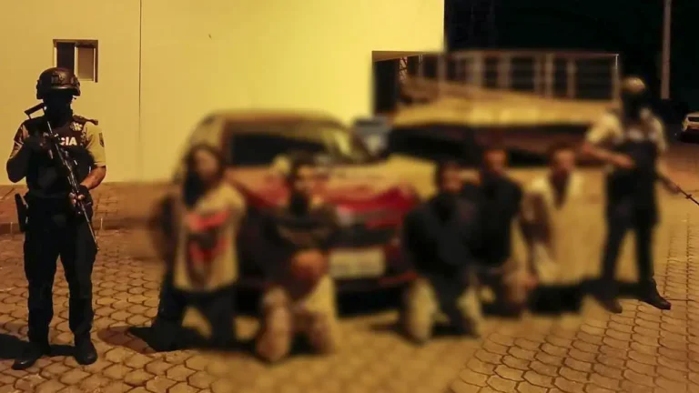 Capturados cinco presuntos miembros del GAO "Los Lobos" en Rioverde