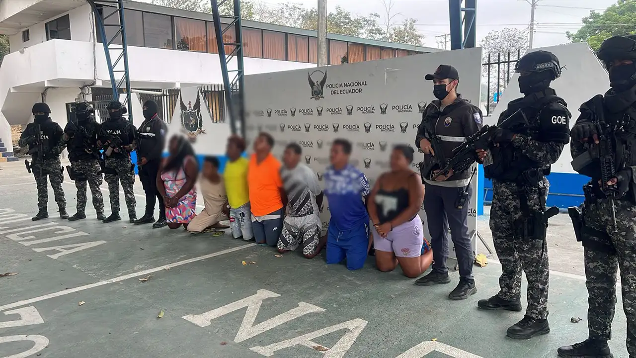 Desarticulan célula del GDO "Los Gánsters" en Santa Martha, Esmeraldas