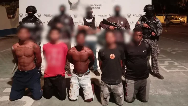 Desmantelan brazo armado del GDO “Los Tiguerones” en Esmeraldas