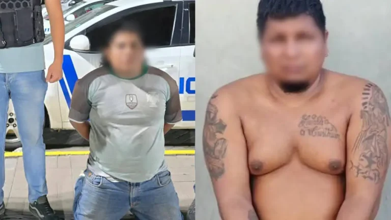 Dos aprehendidos por extorsión a comerciantes en Manabí