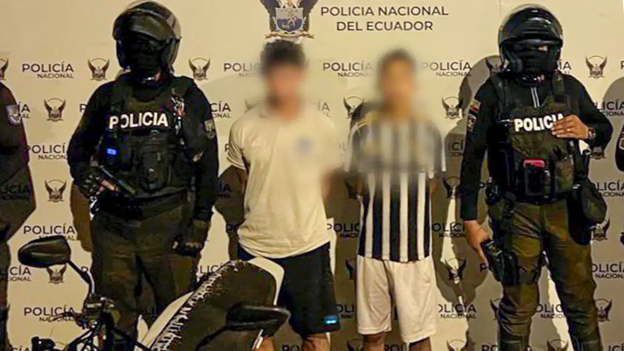 Dos aprehendidos tras enfrentamiento armado en Esmeraldas