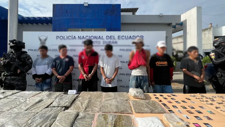 Operativo "Tormenta 41": Un golpe al crimen en Durán