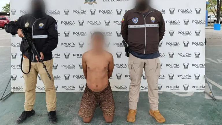Aprehendido en flagrancia tras hecho violento en El Panecillo, Esmeraldas