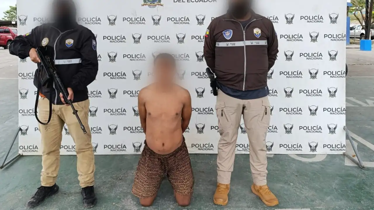 Aprehendido en flagrancia tras hecho violento en El Panecillo, Esmeraldas