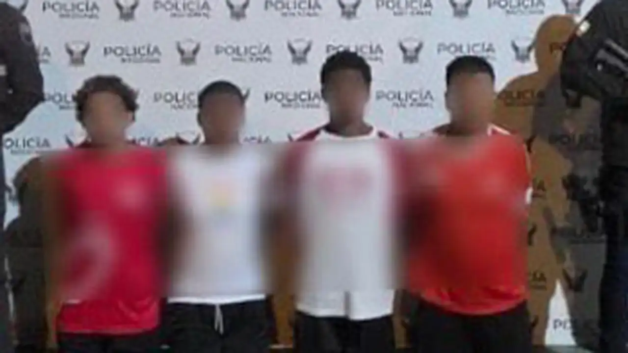 Aprehendidos por robo y extorsión cuatro sujetos vinculados al GDOT "Los Tiguerones"