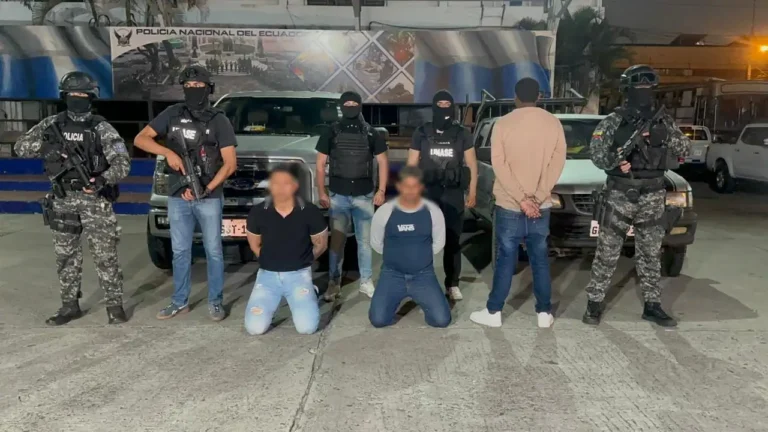 Desarticulada banda de extorsionadores vinculados al GDO "ChoneKiller"