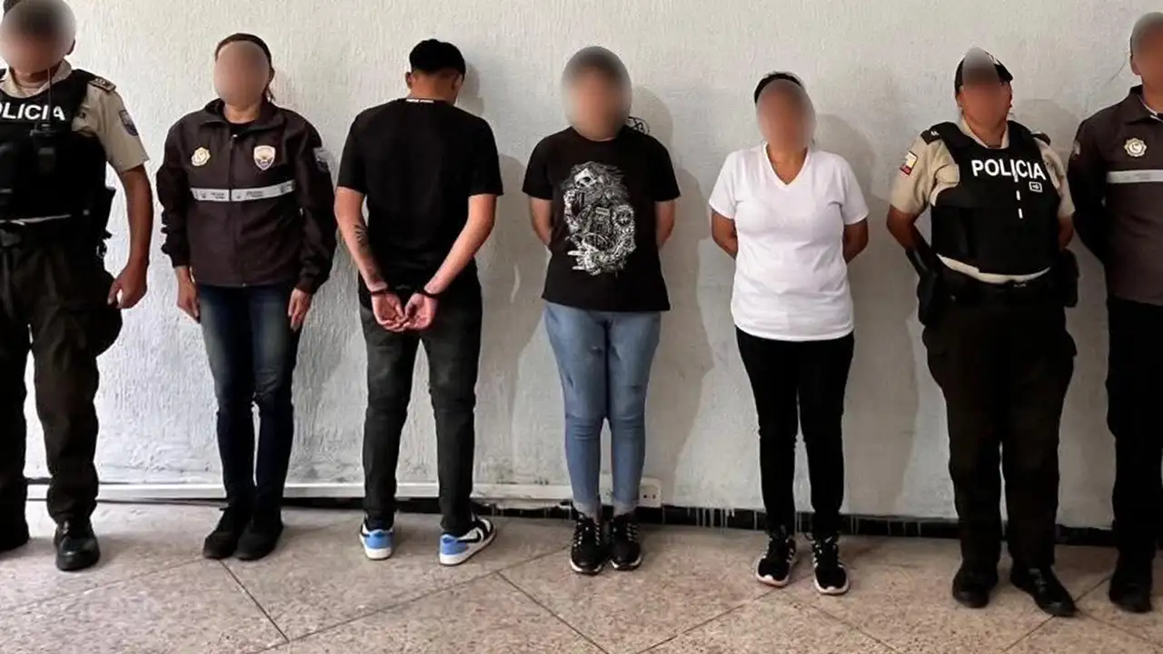 Desmantelan banda vinculada al robo de autopartes en Ambato