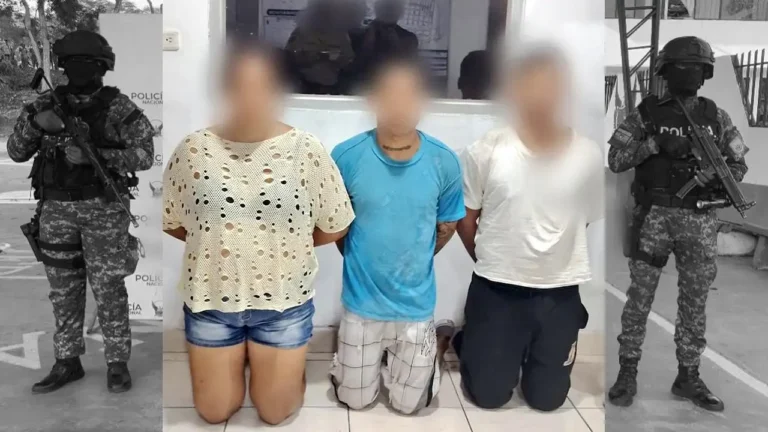 Detenidos 3 presuntos miembros del GAO "Las Águilas" en Guayaquil