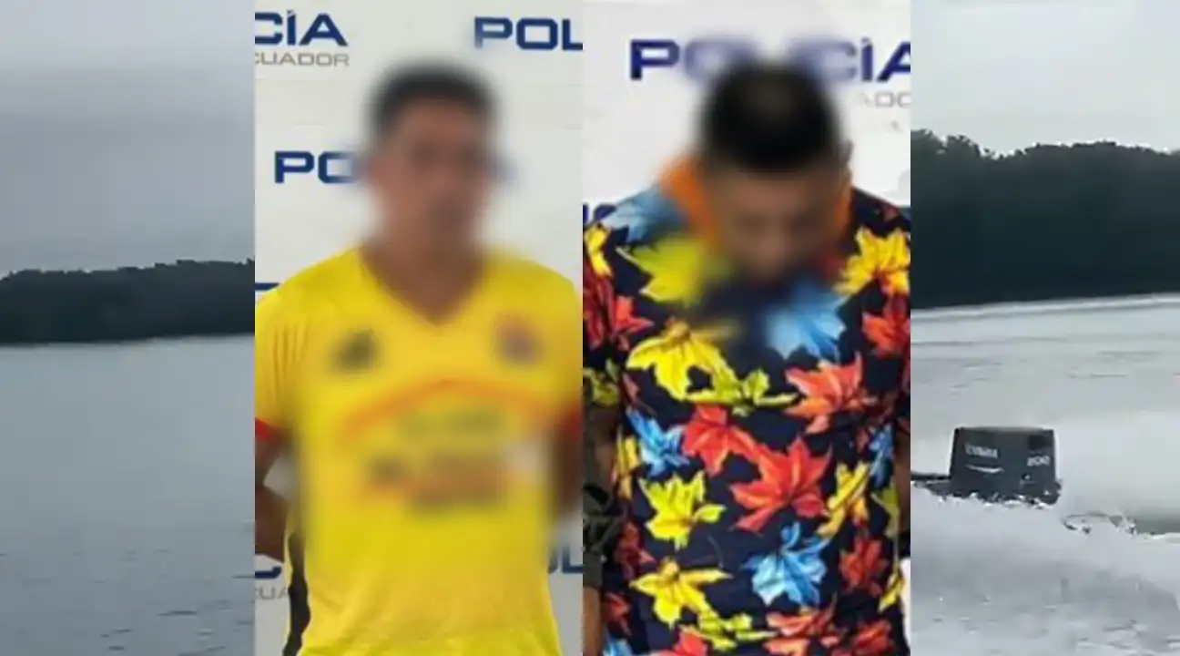 Dos detenidos y armas incautadas vinculados al GDO "Sao Box" en El Oro