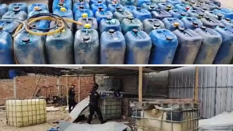 Operativo binacional decomisa 3000 galones de combustible en Huaquillas