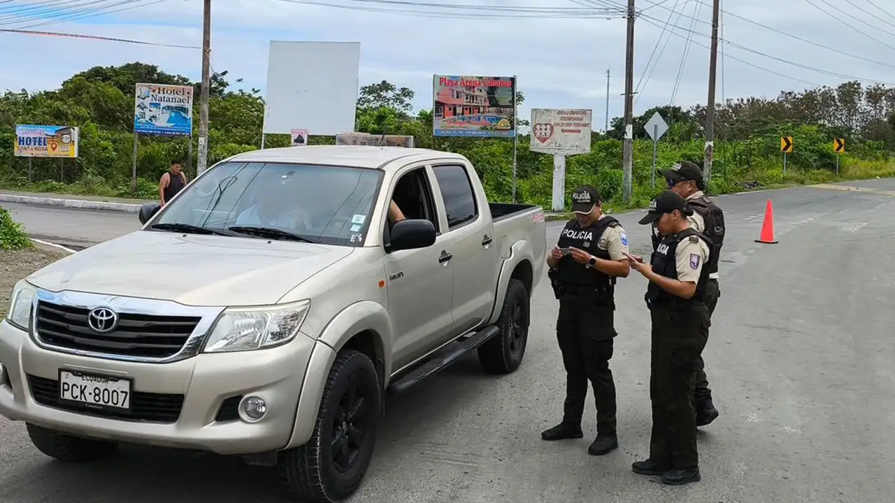 Operativos en toda la provincia para reforzar la seguridad en Esmeraldas