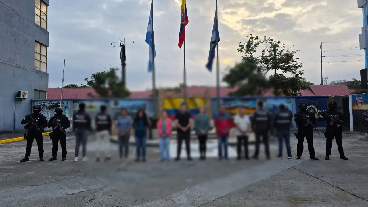 23 capturados por narcotráfico en operativo "Centinela 92 Hércules"