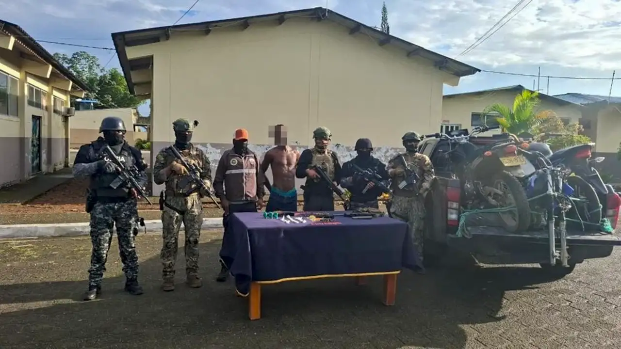Capturado ciudadano colombiano vinculado al GAO "Los Lobos" en San Lorenzo