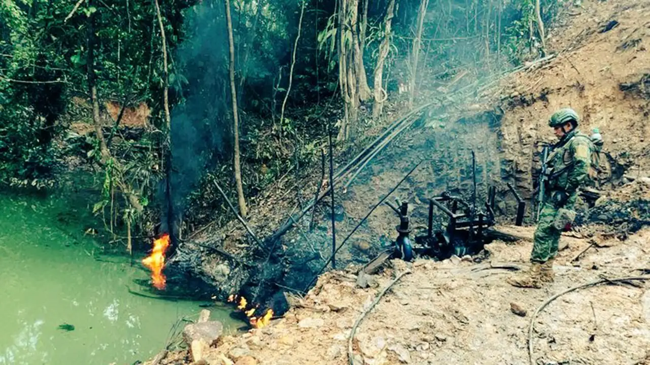Ejército ejecuta operativo en la comunidad 5 de Junio, San Lorenzo