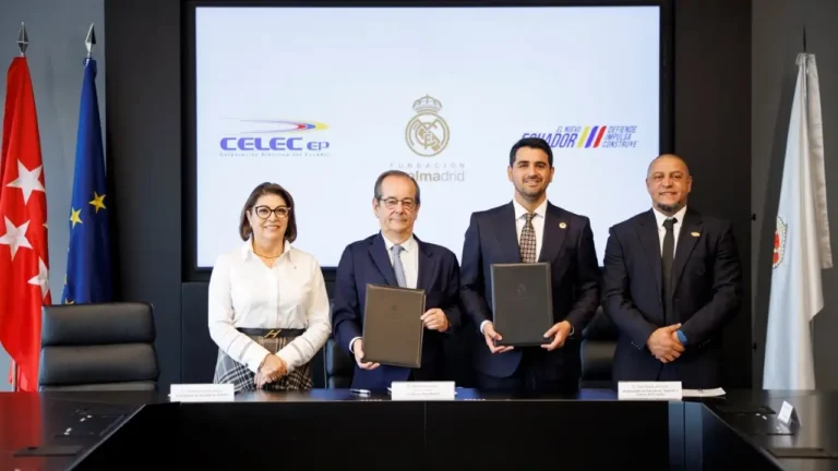 Gobierno de Ecuador y Fundación Real Madrid unidos por el deporte y los valores