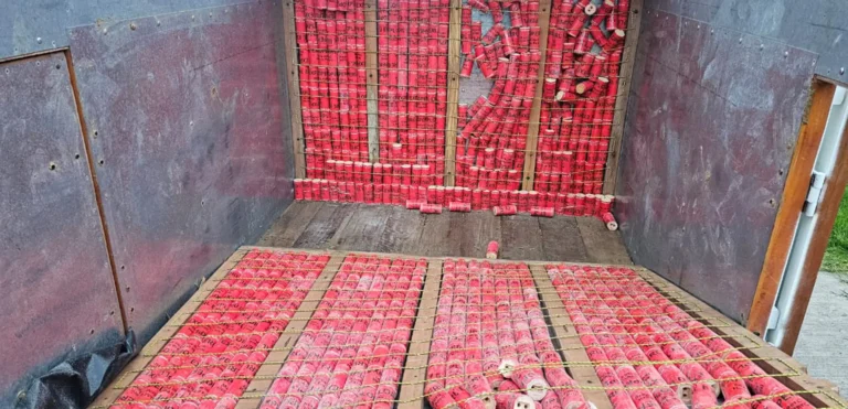 Operativo revela una ruta ilegal de explosivos en Ibarra