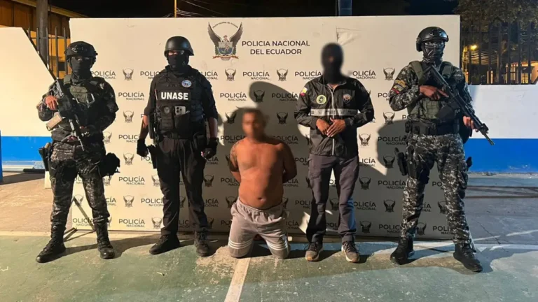 Capturado en flagrancia sospechoso de extorsión en Valle Hermoso, Esmeraldas