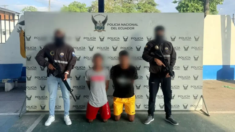 Capturados alias "Pepe" y alias "Colorado" en flagrancia en Bendición de Dios