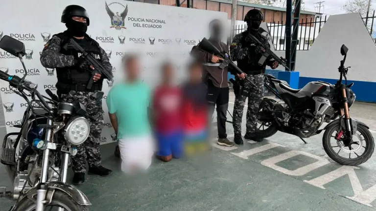 Capturados presuntos implicados en asesinato en el sector Portal Río, Esmeraldas