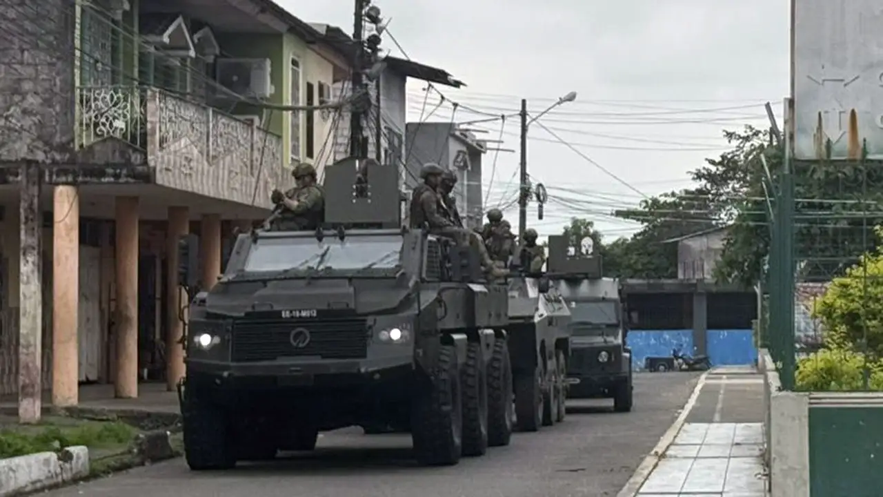 Delincuencia organizada bajo presión militar en Los Ríos